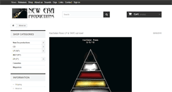 Desktop Screenshot of new-era-productions.nl